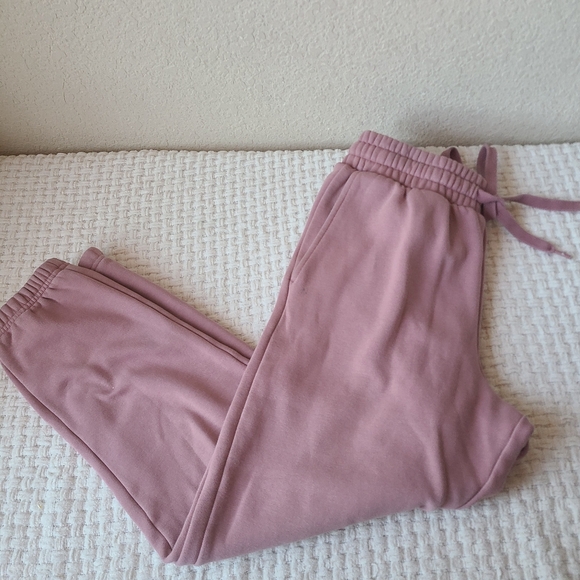 Fabletics Pink Jogger Sweat Pants Women's Size S - Picture 1 of 9